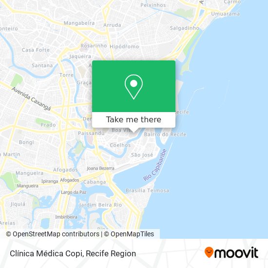 Clínica Médica Copi map