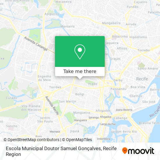 Escola Municipal Doutor Samuel Gonçalves map