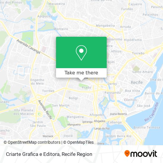 Criarte Grafica e Editora map