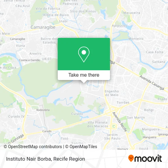 Instituto Nair Borba map