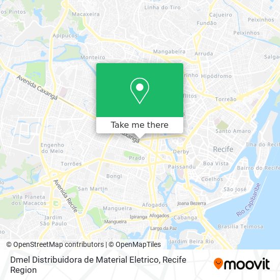 Mapa Dmel Distribuidora de Material Eletrico