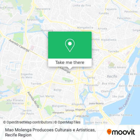 Mao Molenga Producoes Culturais e Artisticas map