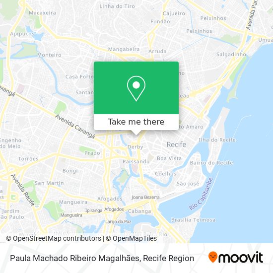 Paula Machado Ribeiro Magalhães map