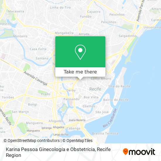 Karina Pessoa Ginecología e Obstetrícia map