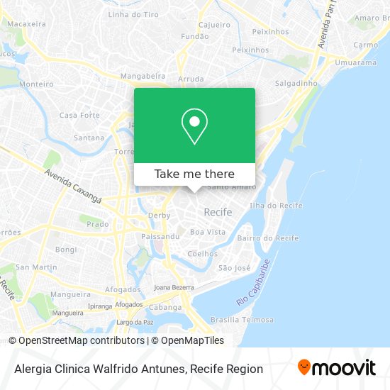 Alergia Clinica Walfrido Antunes map
