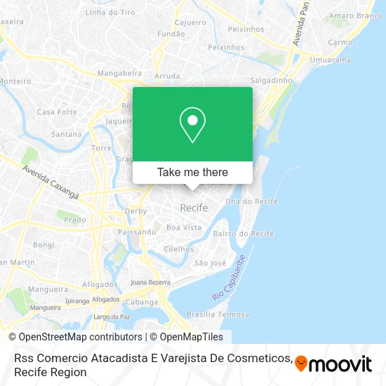 Rss Comercio Atacadista E Varejista De Cosmeticos map