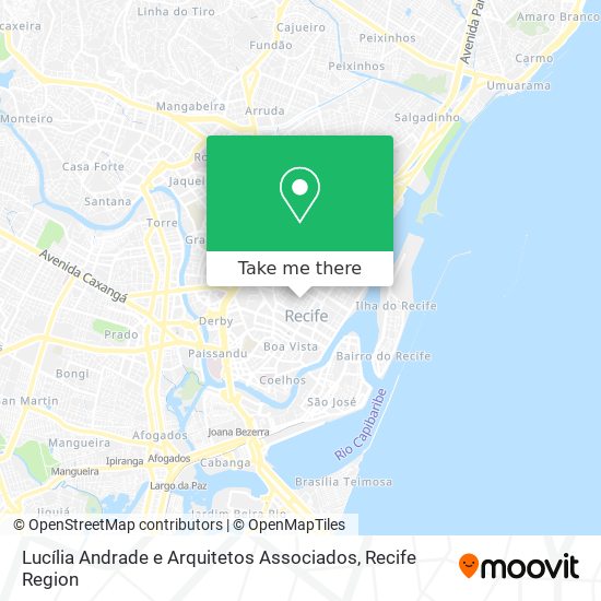 Lucília Andrade e Arquitetos Associados map