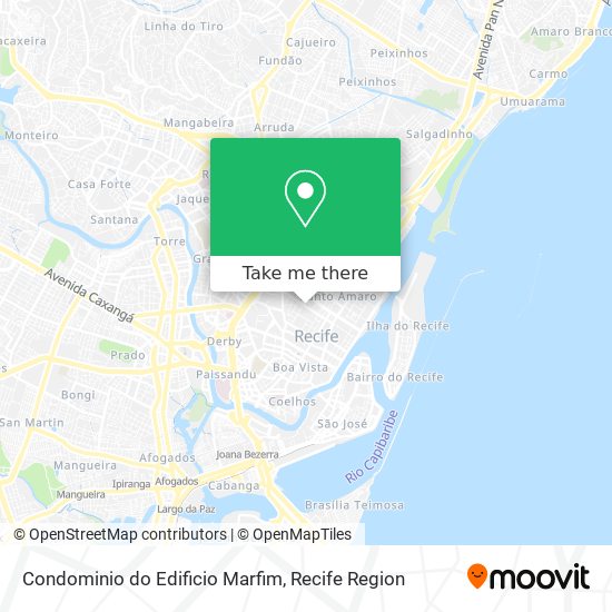 Mapa Condominio do Edificio Marfim