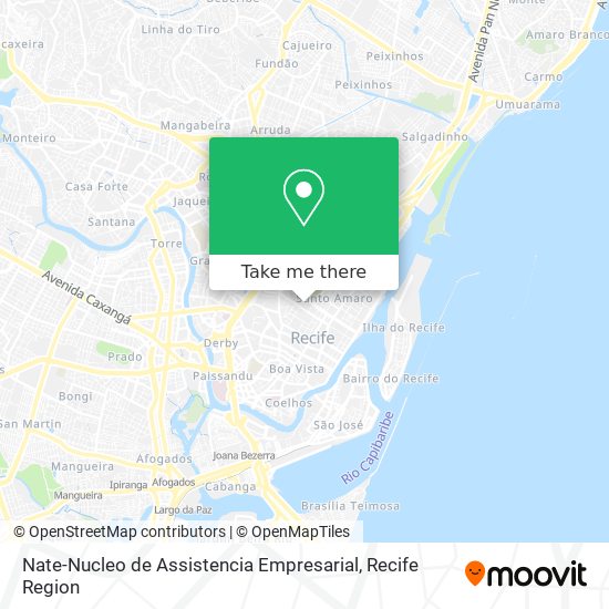 Nate-Nucleo de Assistencia Empresarial map