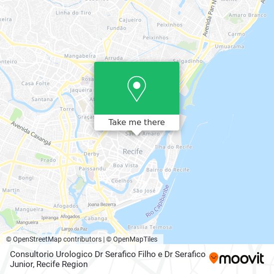 Consultorio Urologico Dr Serafico Filho e Dr Serafico Junior map