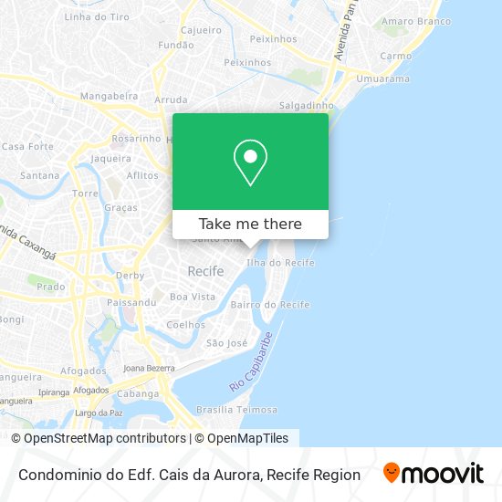 Condominio do Edf. Cais da Aurora map