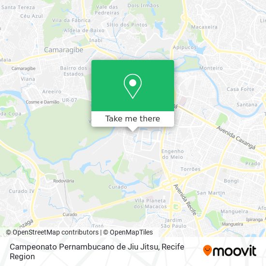 Campeonato Pernambucano de Jiu Jitsu map