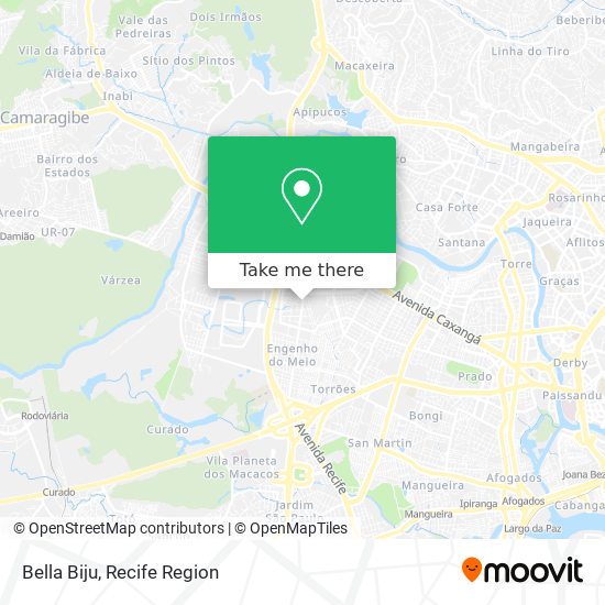 Bella Biju map