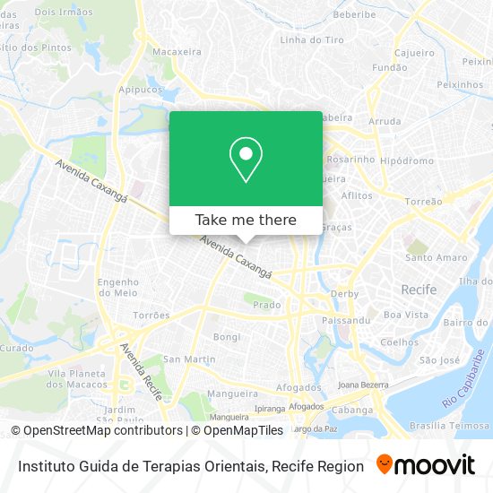 Instituto Guida de Terapias Orientais map