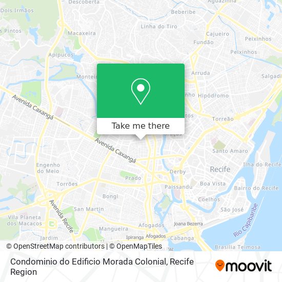 Condominio do Edificio Morada Colonial map