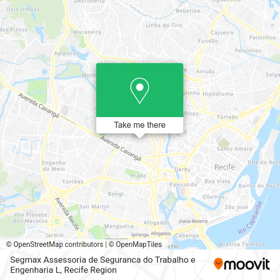 Segmax Assessoria de Seguranca do Trabalho e Engenharia L map
