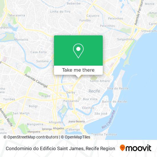 Condominio do Edificio Saint James map