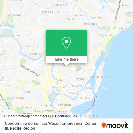 Condominio do Edificio Wecon Empresarial Center III map