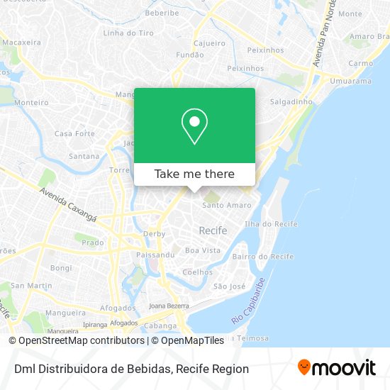 Dml Distribuidora de Bebidas map