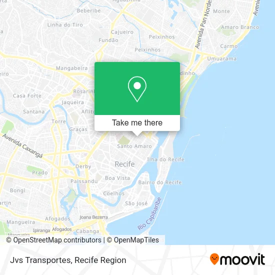 Jvs Transportes map