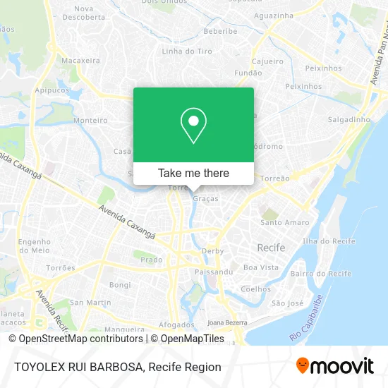 TOYOLEX RUI BARBOSA map