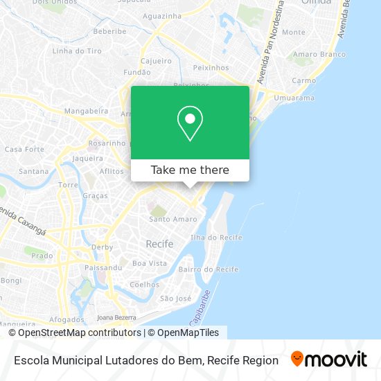 Escola Municipal Lutadores do Bem map