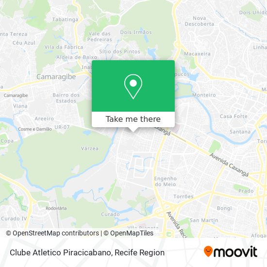 Clube Atletico Piracicabano map