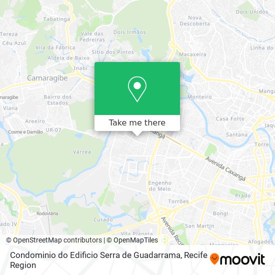 Condominio do Edificio Serra de Guadarrama map