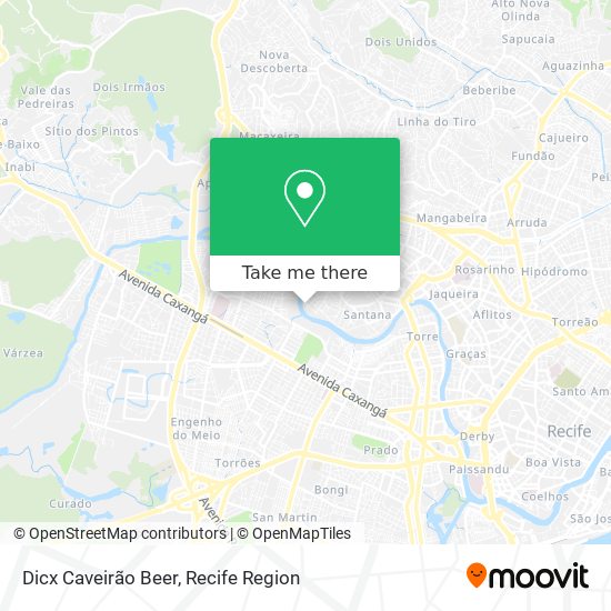 Dicx Caveirão Beer map