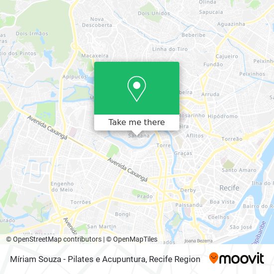 Míriam Souza - Pilates e Acupuntura map