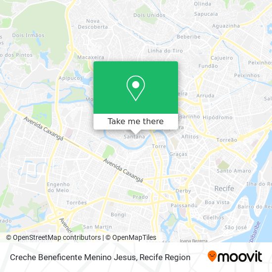 Creche Beneficente Menino Jesus map