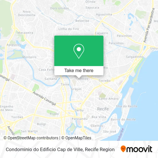 Condominio do Edificio Cap de Ville map