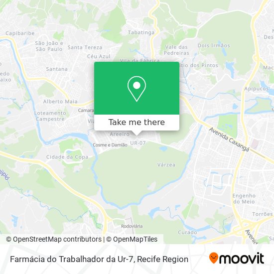 Farmácia do Trabalhador da Ur-7 map