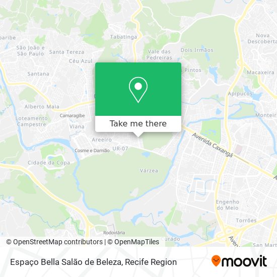 Espaço Bella Salão de Beleza map