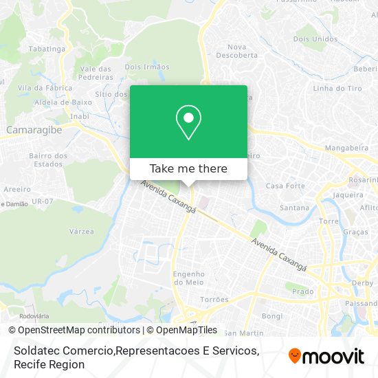 Soldatec Comercio,Representacoes E Servicos map