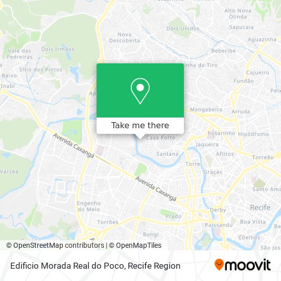 Edificio Morada Real do Poco map