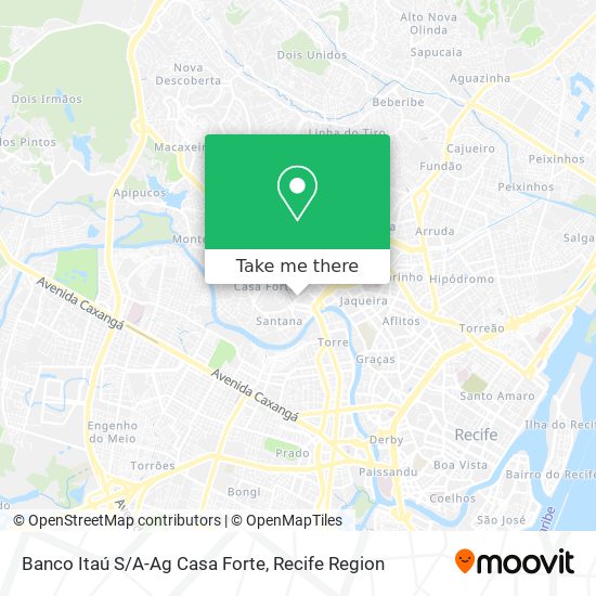 Banco Itaú S/A-Ag Casa Forte map