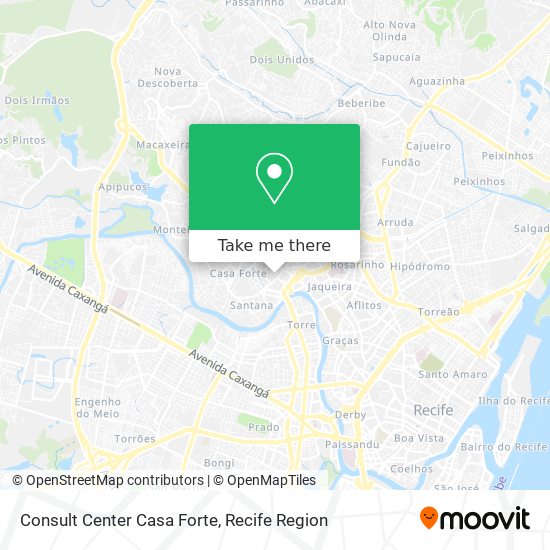 Consult Center Casa Forte map