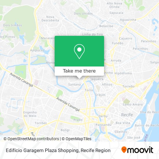 Edifício Garagem Plaza Shopping map