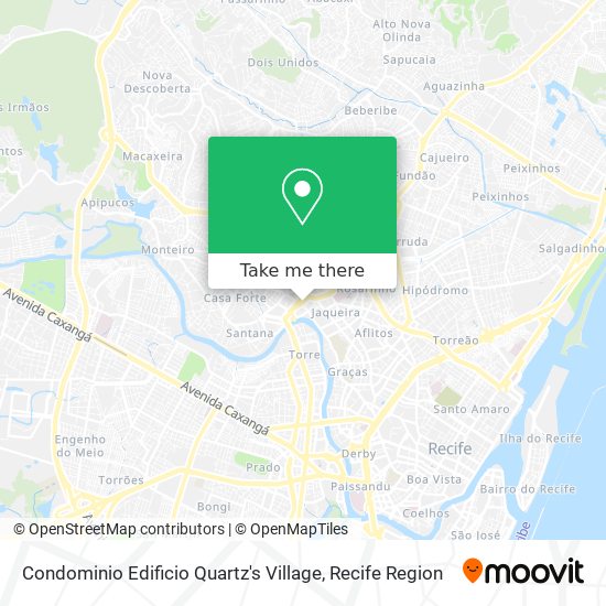 Condominio Edificio Quartz's Village map