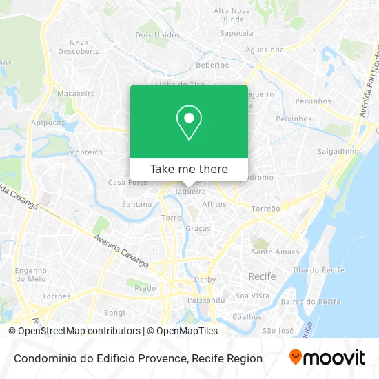 Condominio do Edificio Provence map