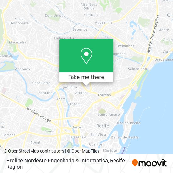 Proline Nordeste Engenharia & Informatica map