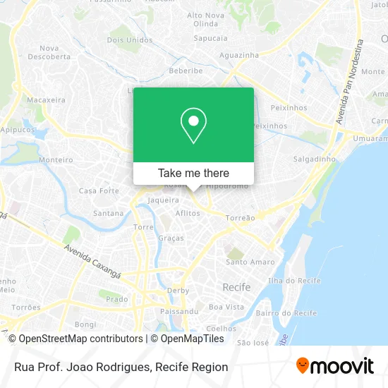 Rua Prof. Joao Rodrigues map