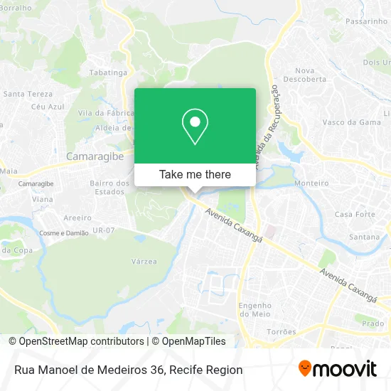 Rua Manoel de Medeiros 36 map
