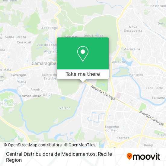 Central Distribuidora de Medicamentos map