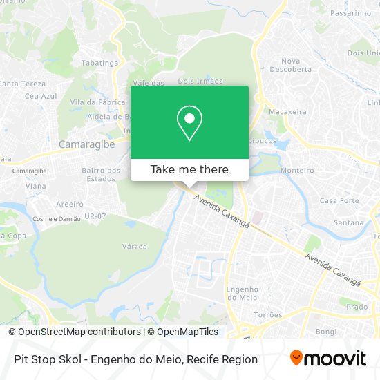 Pit Stop Skol - Engenho do Meio map