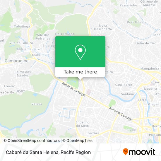 Cabaré da Santa Helena map