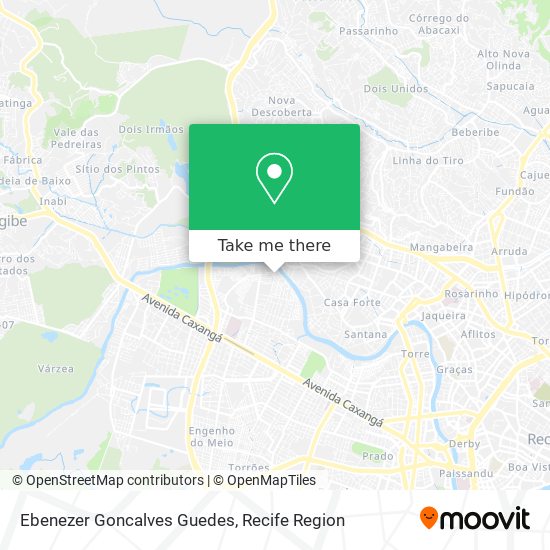 Ebenezer Goncalves Guedes map