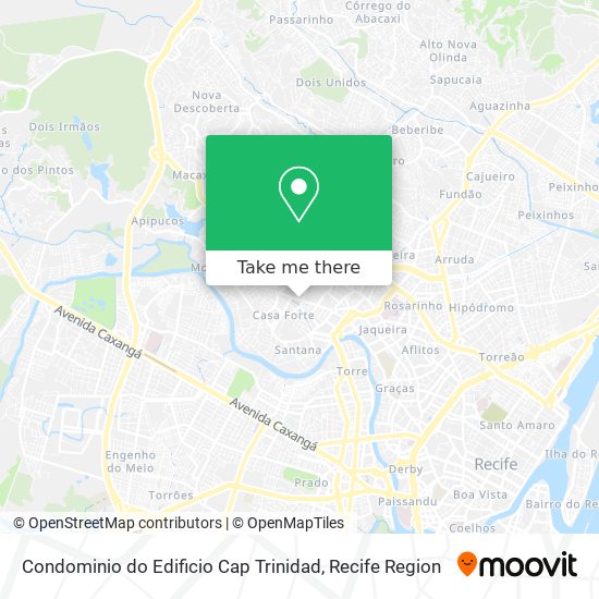 Condominio do Edificio Cap Trinidad map