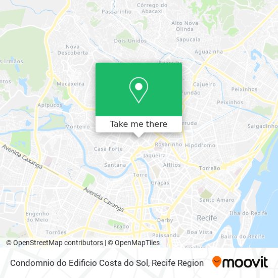 Condomnio do Edificio Costa do Sol map